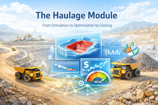 The Haulage Module: From Simulation to Optimisation to Costing